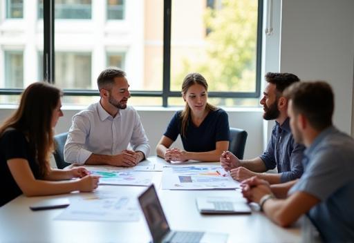 Team collaboration or consulting session